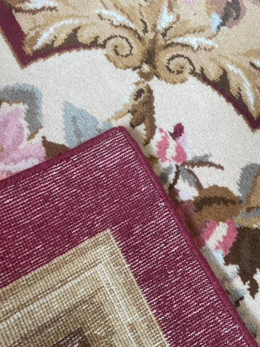 Rushes Hand-Knotted Indian Wool Rug 58855 337 x 245cm