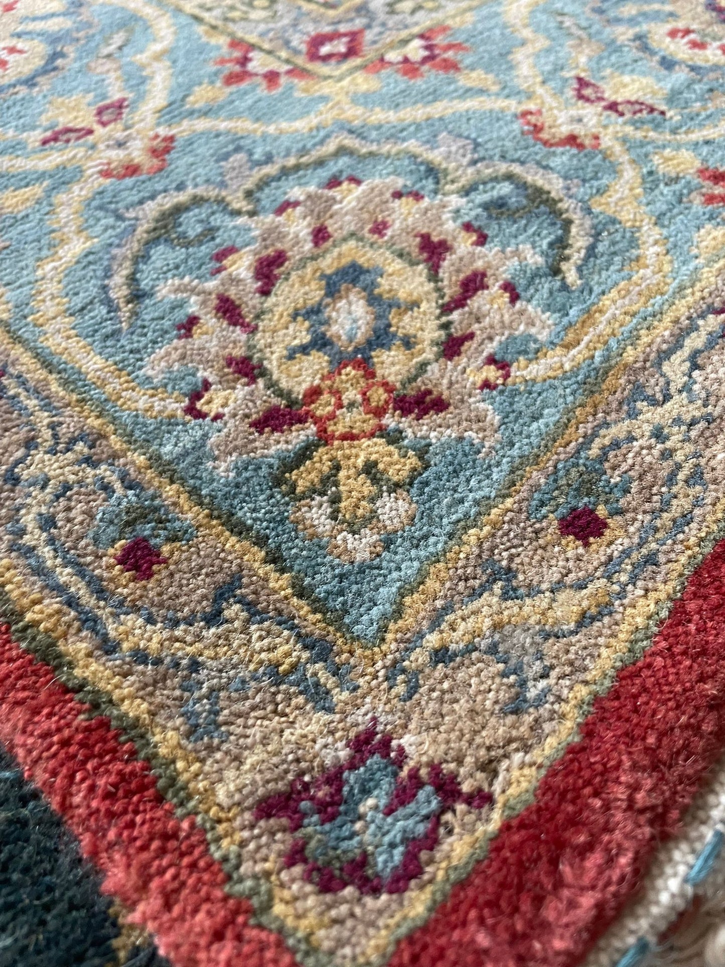 SPR-42 Hand-Knotted Indiana Wool Rug 70 185 x 127cm