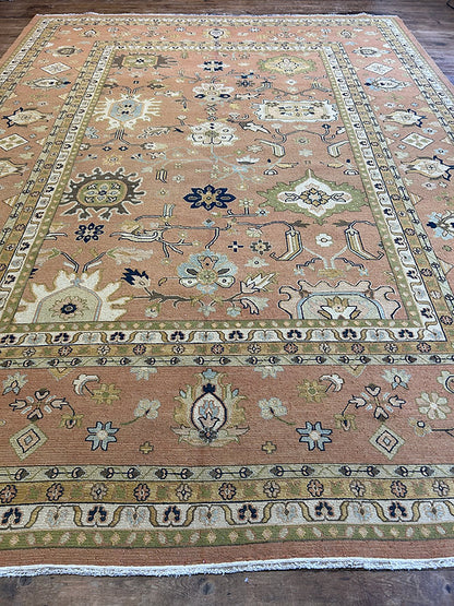 Baroda Soumac Hand Knotted Indian Flatweave Rug  404 x 297cm 11446