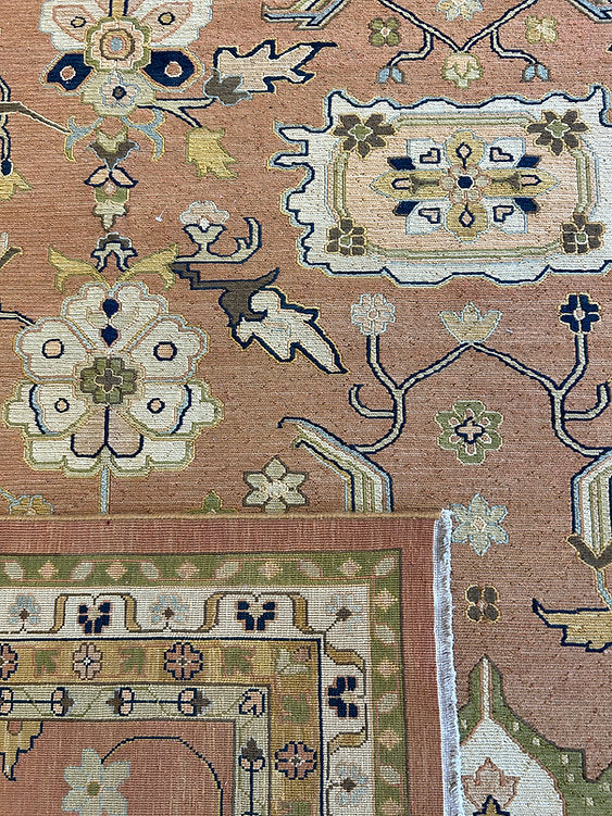 Baroda Soumac Hand Knotted Indian Flatweave Rug  404 x 297cm 11446