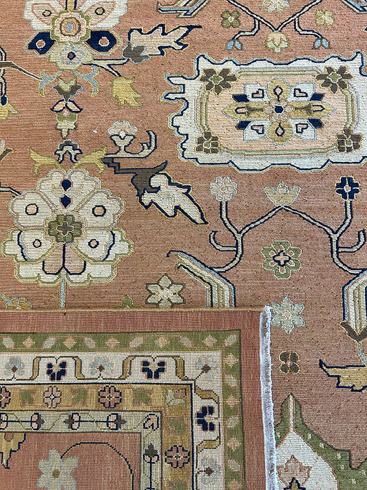 Baroda Soumac Hand Knotted Indian Flatweave Rug  404 x 297cm 11446