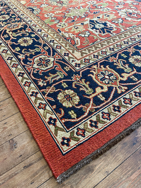 Bijar Hand Knotted Indian Wool Rug 348 x 264cm 3780