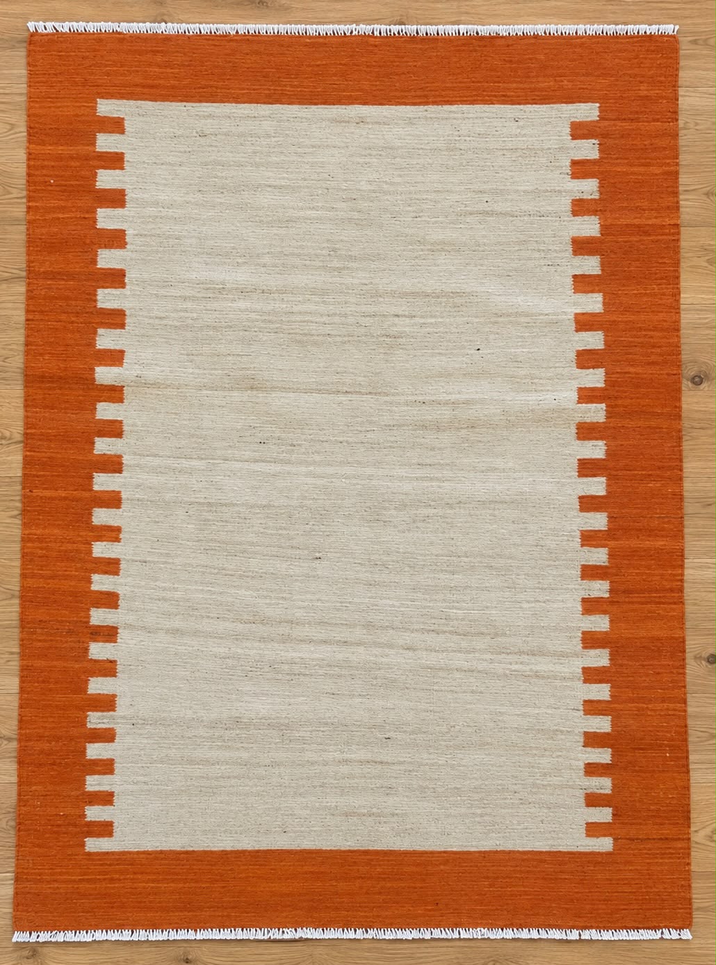 Lahore Kelim Hand-Woven Pakistani Wool Rug 4976 175 x 131cm