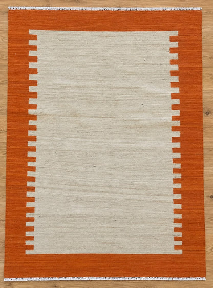 Lahore Kelim Hand-Woven Pakistani Wool Rug 4976 175 x 131cm