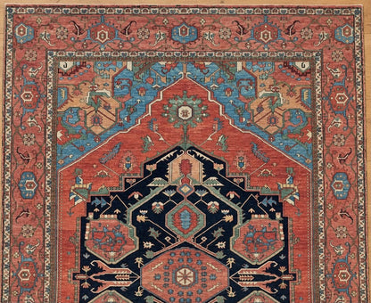 Mamluk Hand-Knotted Indian Wool Rug H-O 12355 394 x 265cm