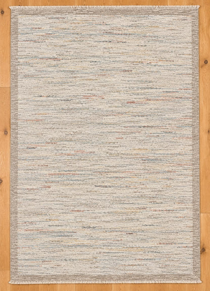Moroccan Design Hand Knotted Afghan Wool Rug 5867 188 x 121cm