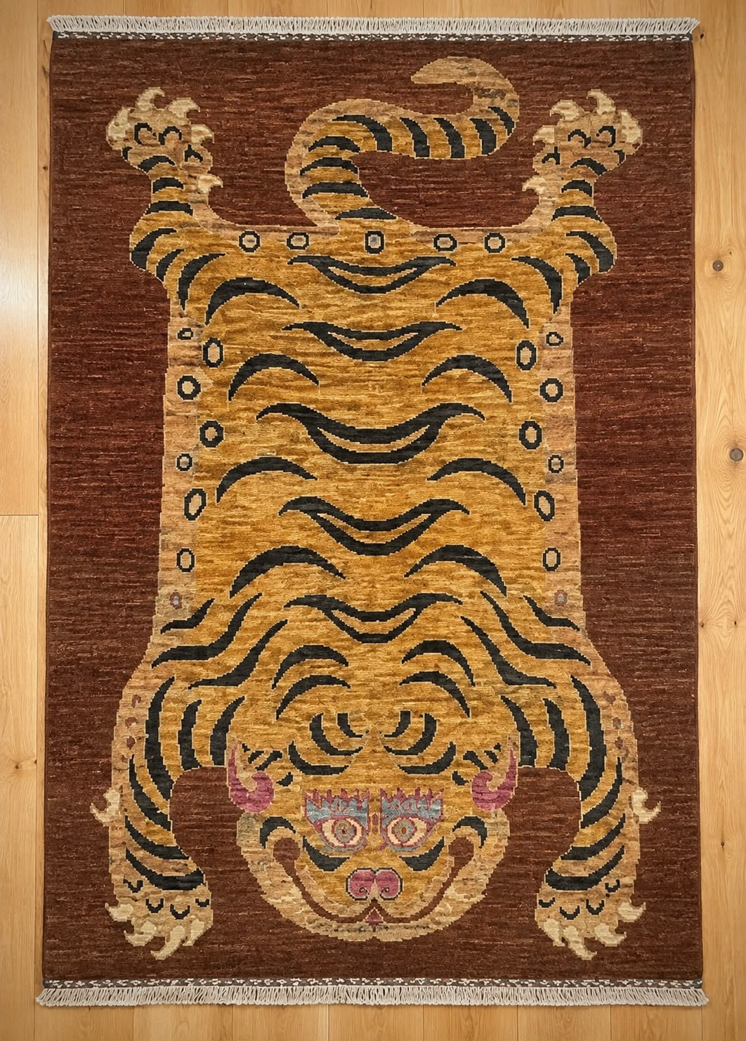 Kabul Hand Knotted Afghan Wool Rug 183 x 122 cm 6151