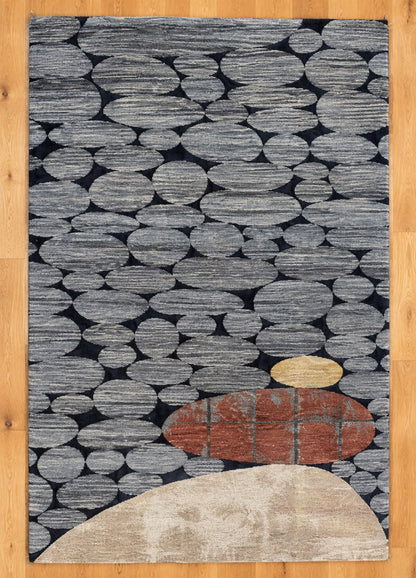 Rex Ray Hand-Knotted Indian Wool Rug 1746 185 x 122cm