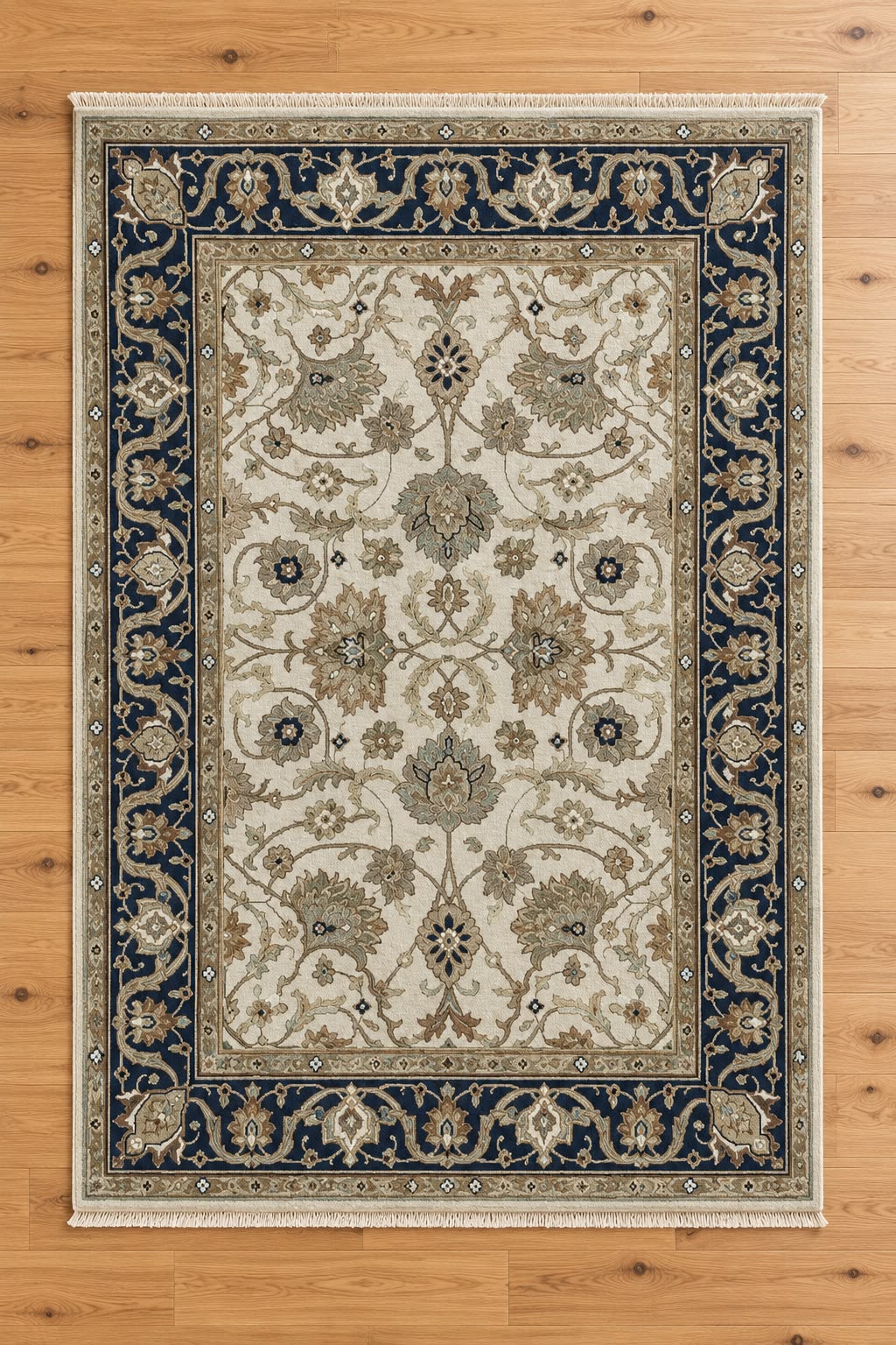 Elvedon Soumac Hand Woven Indian Flatweave Wool Rug 12311 216 x 155cm
