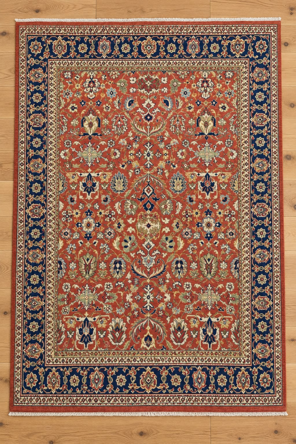 Bijar Hand Knotted Indian Wool Rug 348 x 264cm 3780