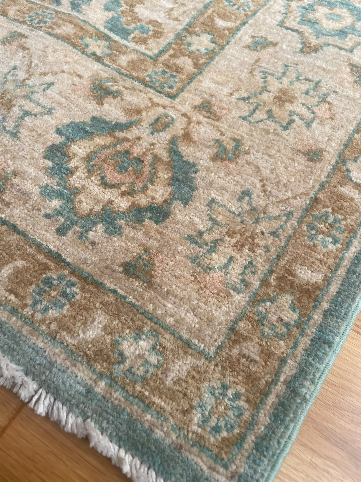 Zeigler Hand Knotted Afghan Wool Rug 4883 281 x 185cm