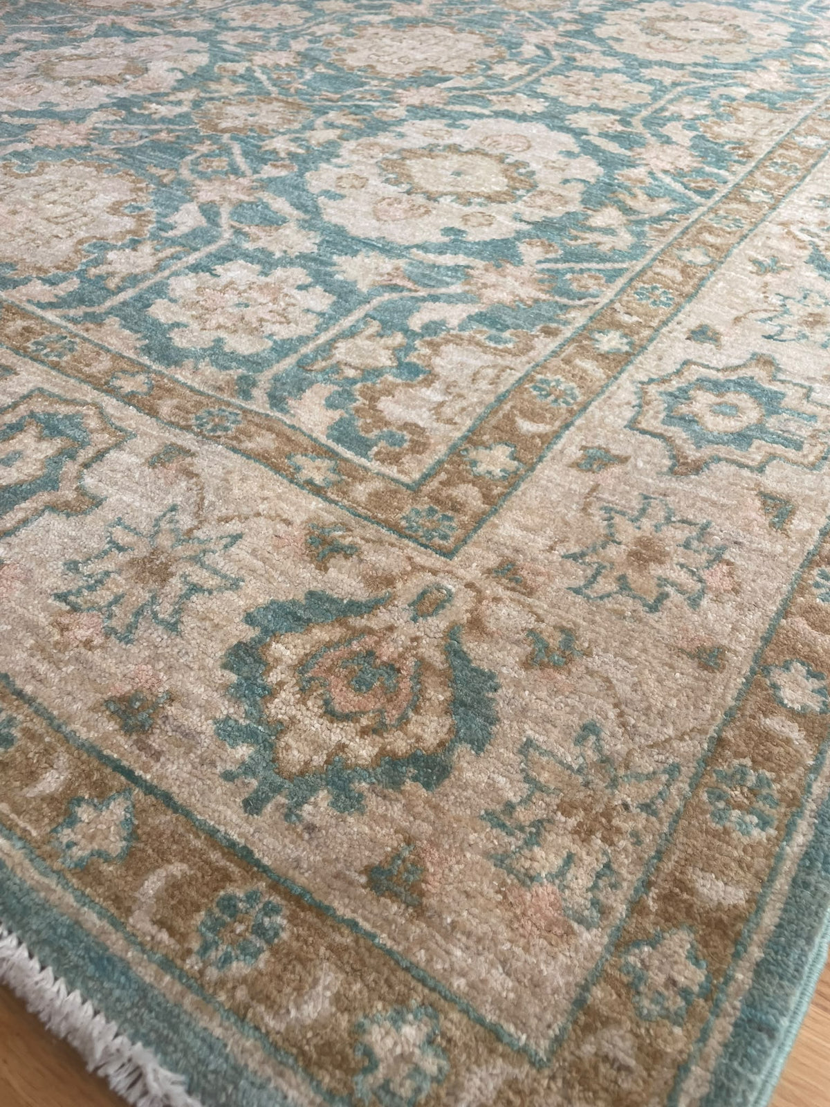 Zeigler Hand Knotted Afghan Wool Rug 4883 281 x 185cm
