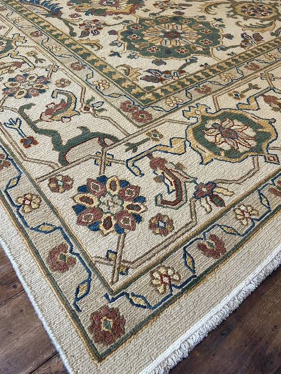 Sindh Hand Knotted Indian Wool Rug 356 x 276cm 3313