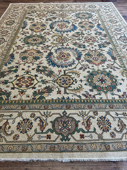 Sindh Hand Knotted Indian Wool Rug 356 x 276cm 3313