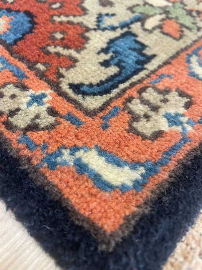 Persian Design Hand Knotted Indian Wool Rug AK10 204 x 130cm