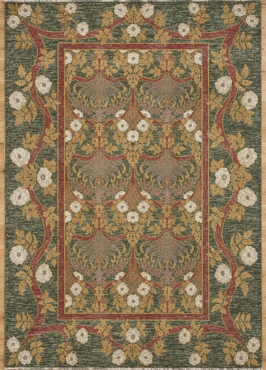 Pasham Green 5954 244 x 166cm image 0